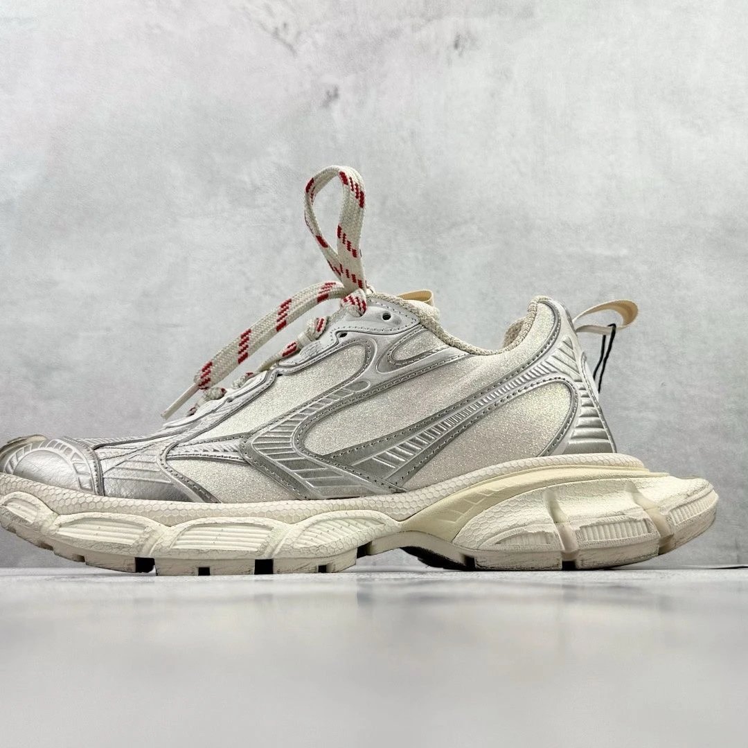 Balenciaga Track Silver Sneakers