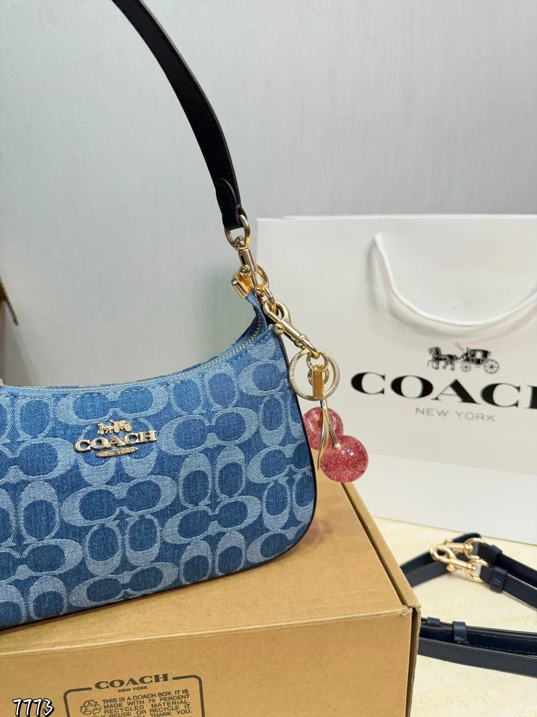 Coach Signature Blue