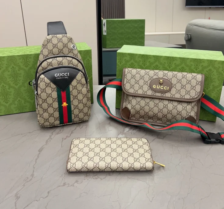 Gucci Beige Crossbody Bag