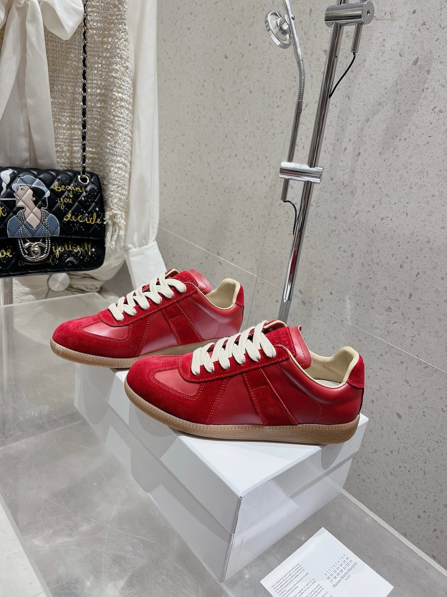Maison Margiela Red Sneakers