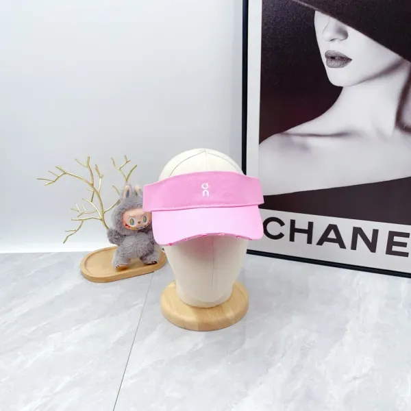 On Running Visor Pink Accessories Hats - 1