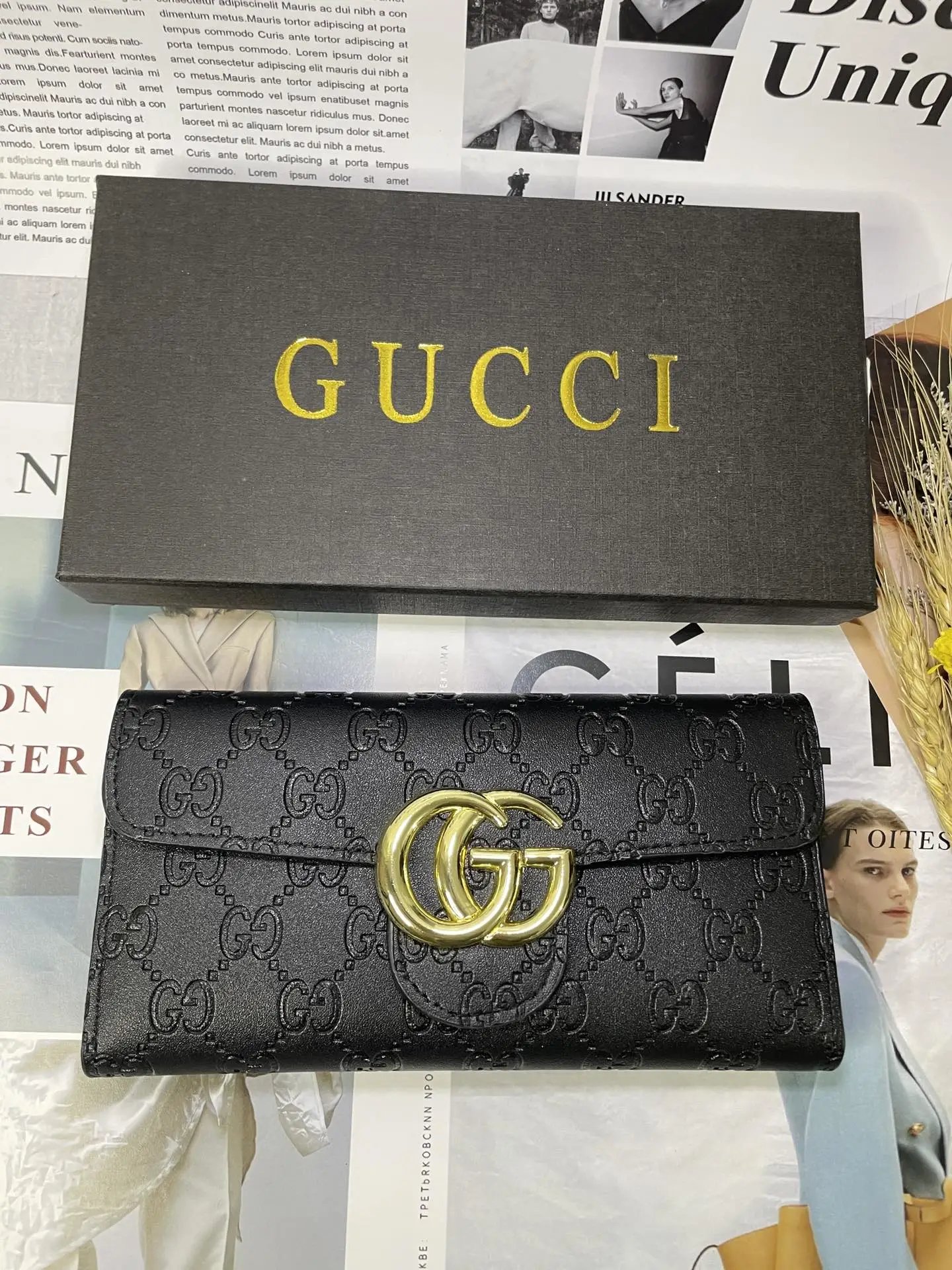 Gucci Black Wallet