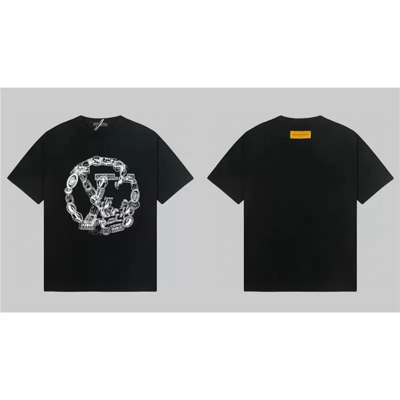 LV Circle Black T-Sh
