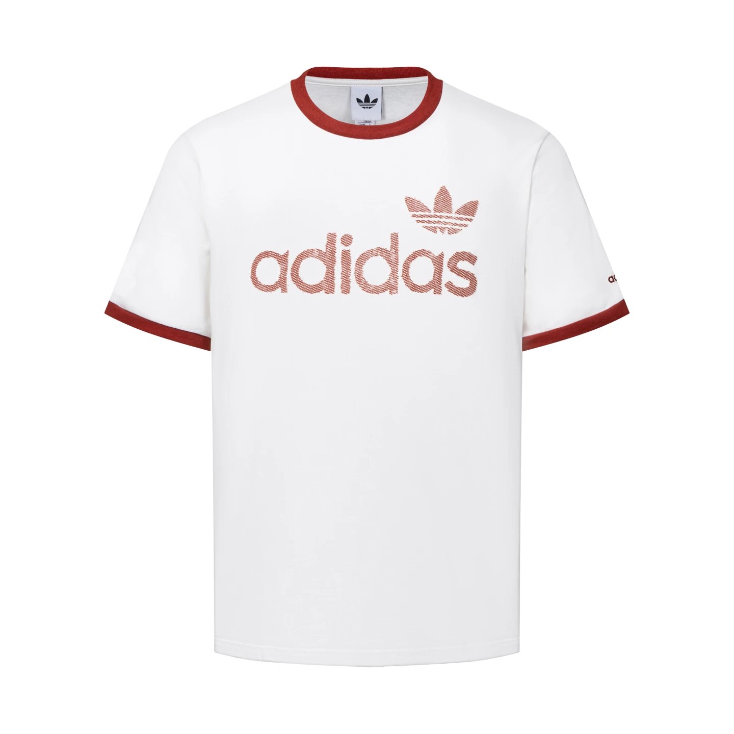 Adidas White Red T-S