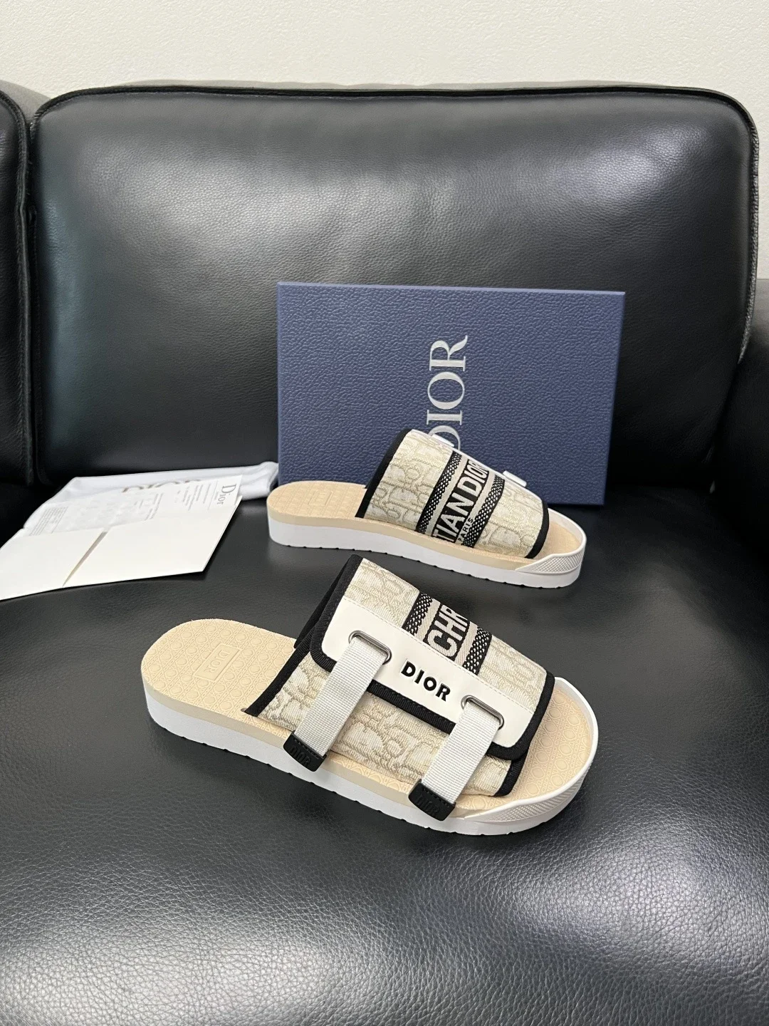 Dior Beige Slides