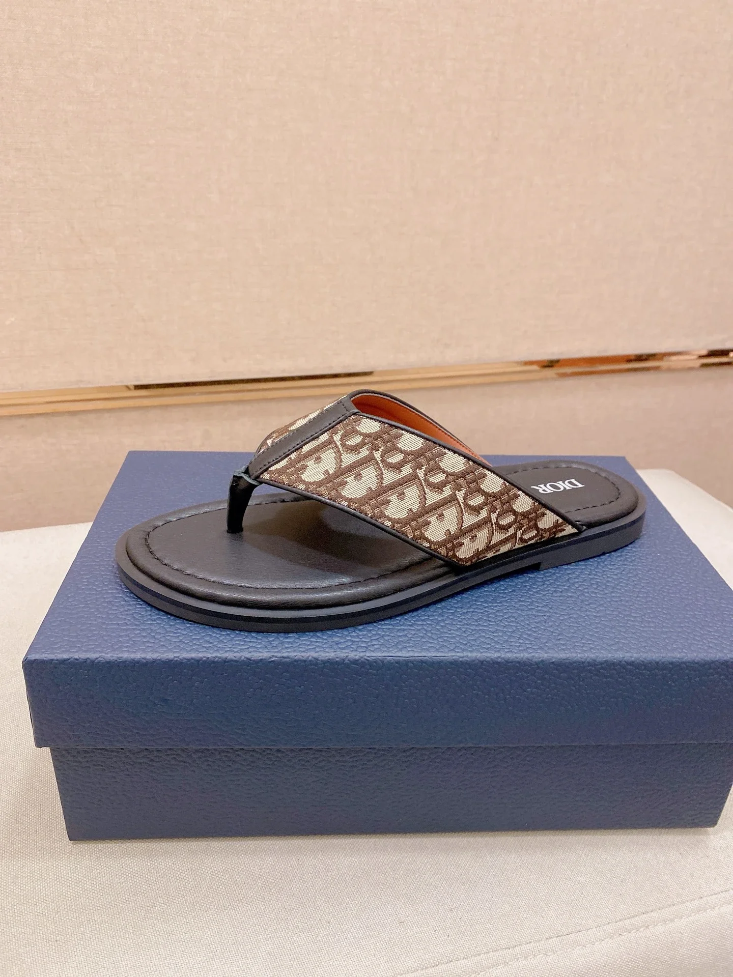 Dior Beige Flip Flop
