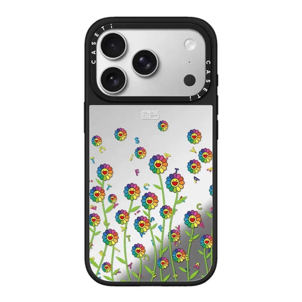 CASETiFY Murakami Pink Floral Cartoon Phone Case