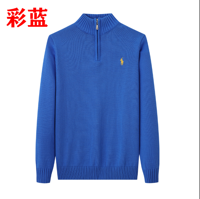 Polo Ralph Lauren Coral Half-Zip Knit Sweater