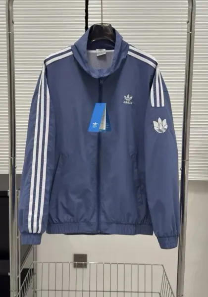 Adidas Originals Windbreaker Jacket Navy Blue - 1