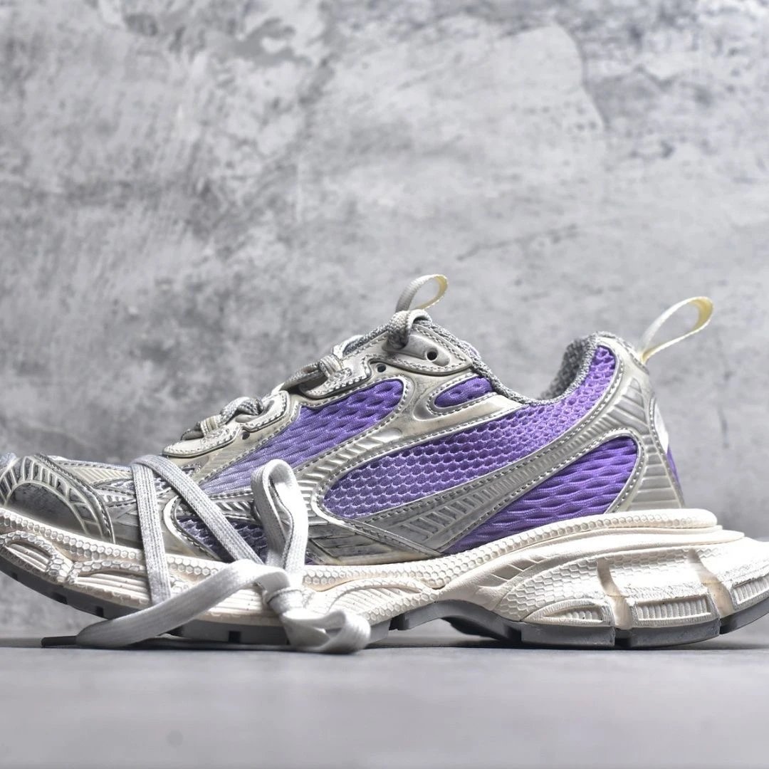 Balenciaga Track Purple Sneakers