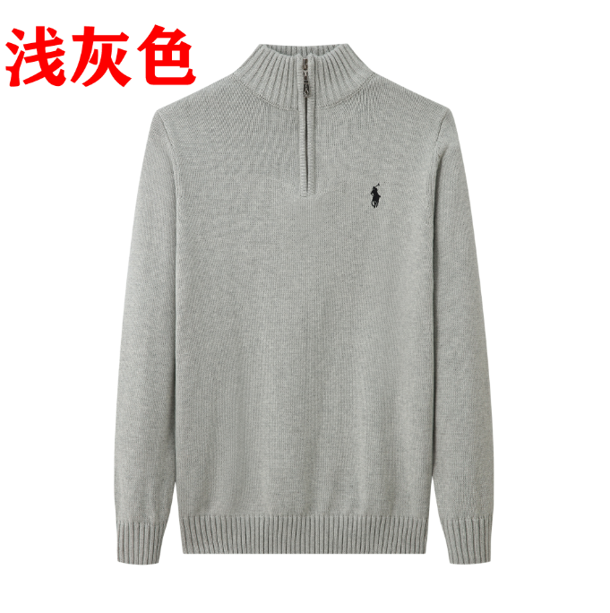 Polo Ralph Lauren Coral Half-Zip Knit Sweater