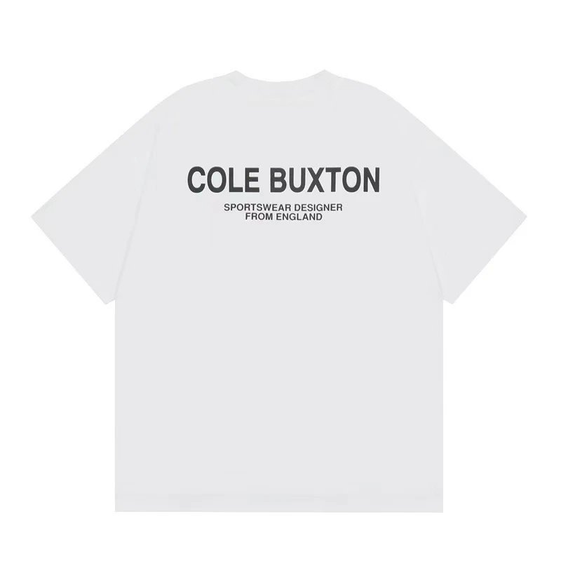 Cole Buxton Black Graphic Print Oversized T-Shirt