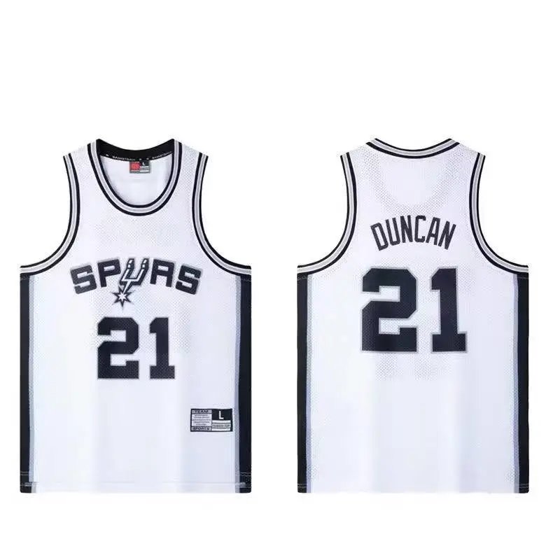Spurs Duncan 21 Whit