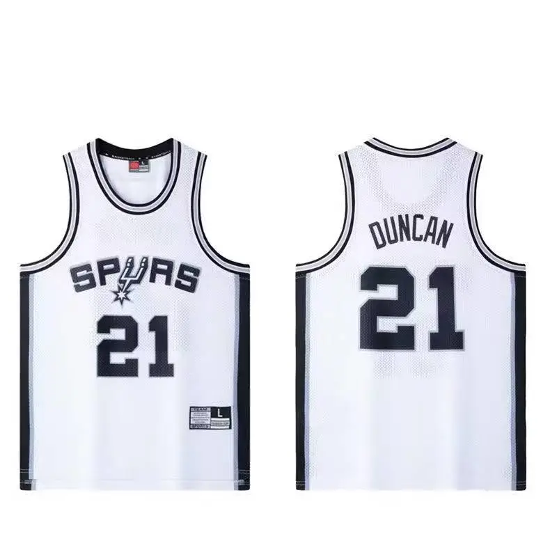 Spurs Duncan 21 Whit