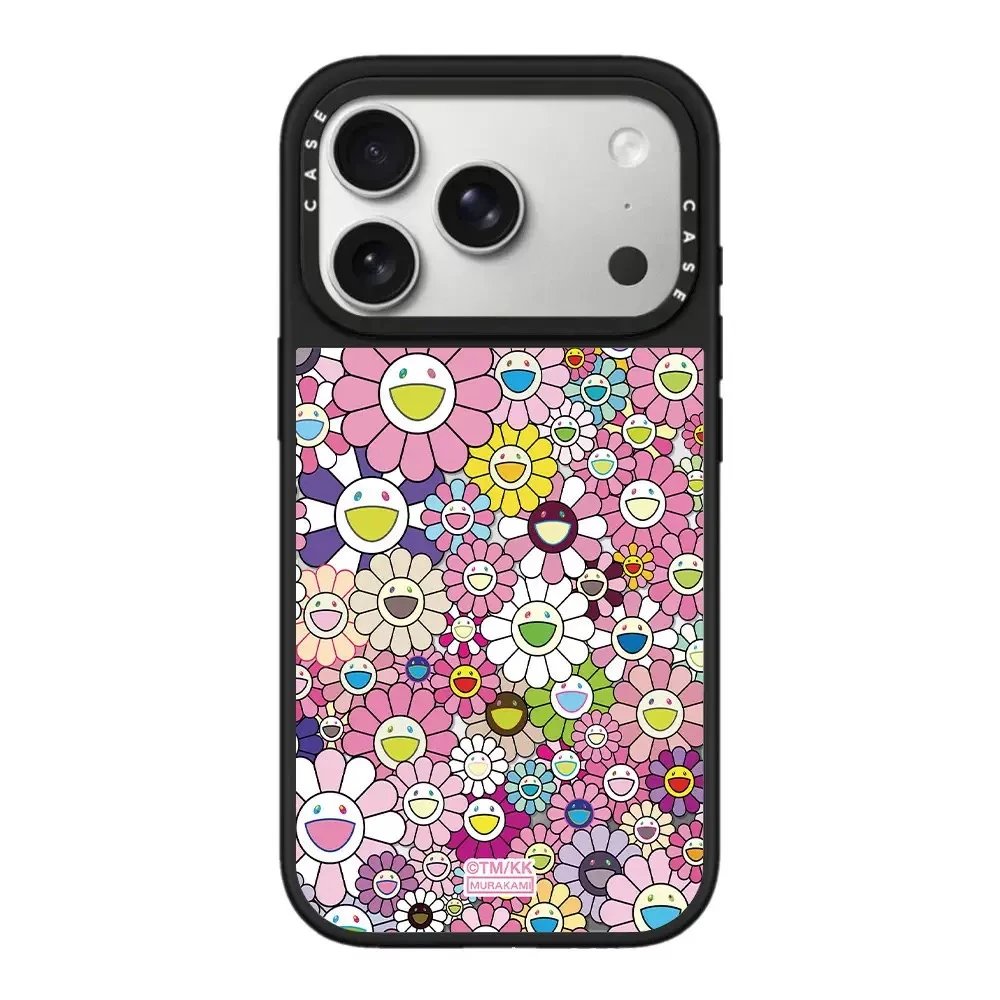 CASETiFY Murakami Pink Floral Cartoon Phone Case