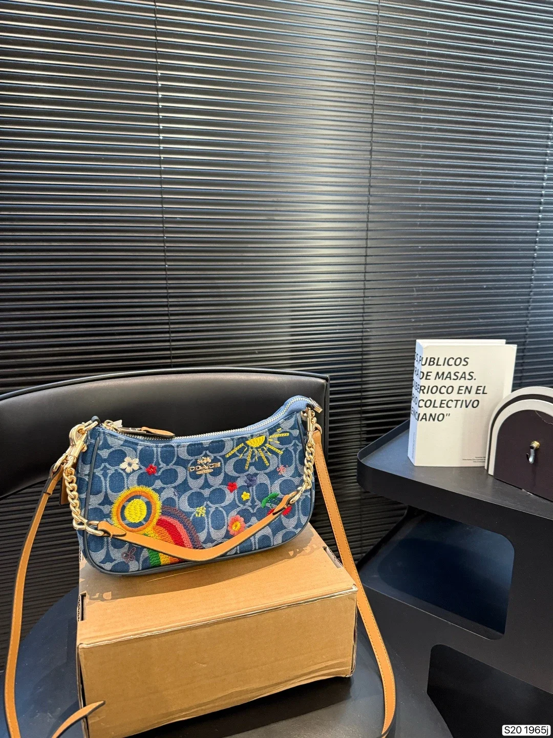 Coach Blue Bag