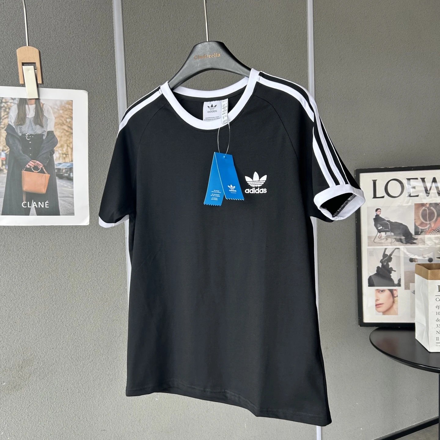 Adidas Black T-Shirt