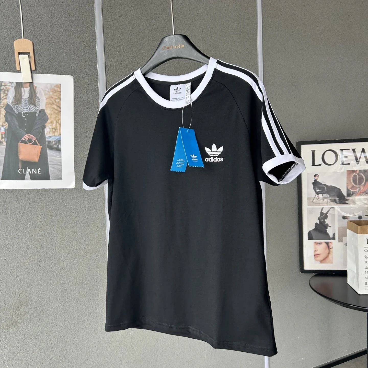 Adidas Black T-Shirt