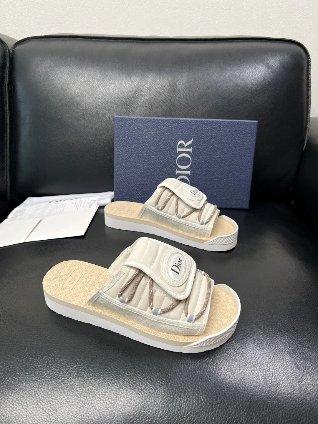 Dior Beige Slides
