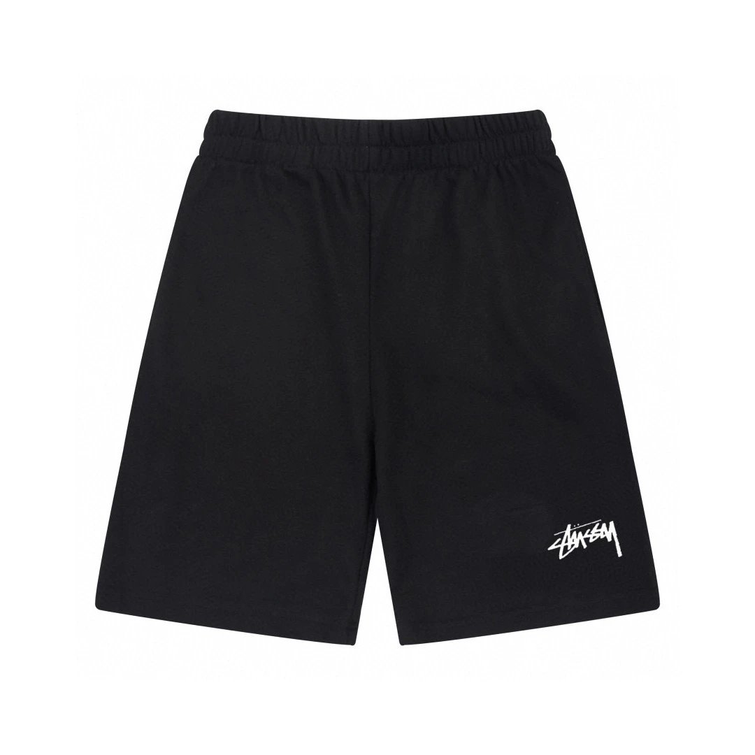 Stussy Dice Print Black休闲Shorts