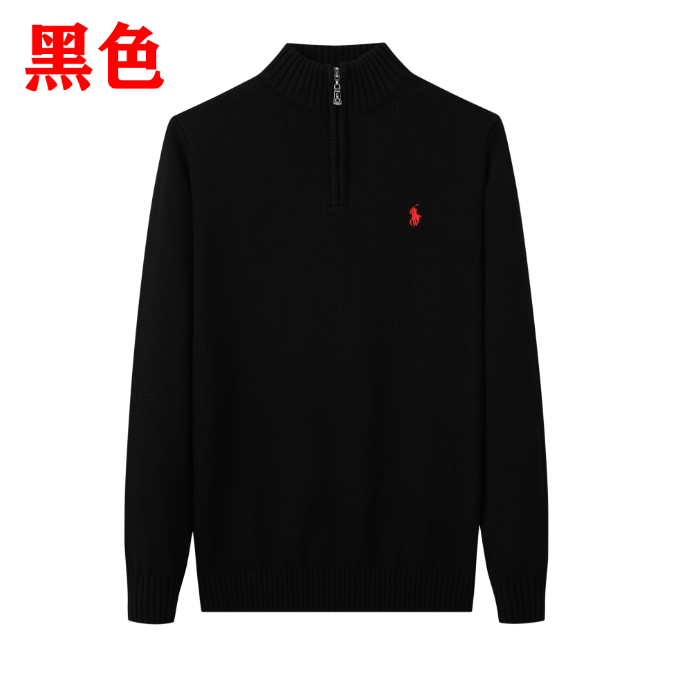 Polo Ralph Lauren Coral Half-Zip Knit Sweater