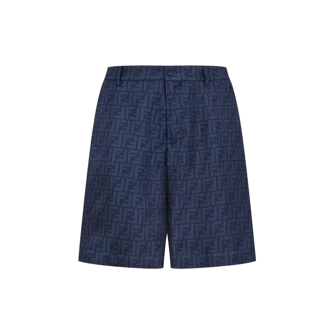 Fendi Blue Shorts