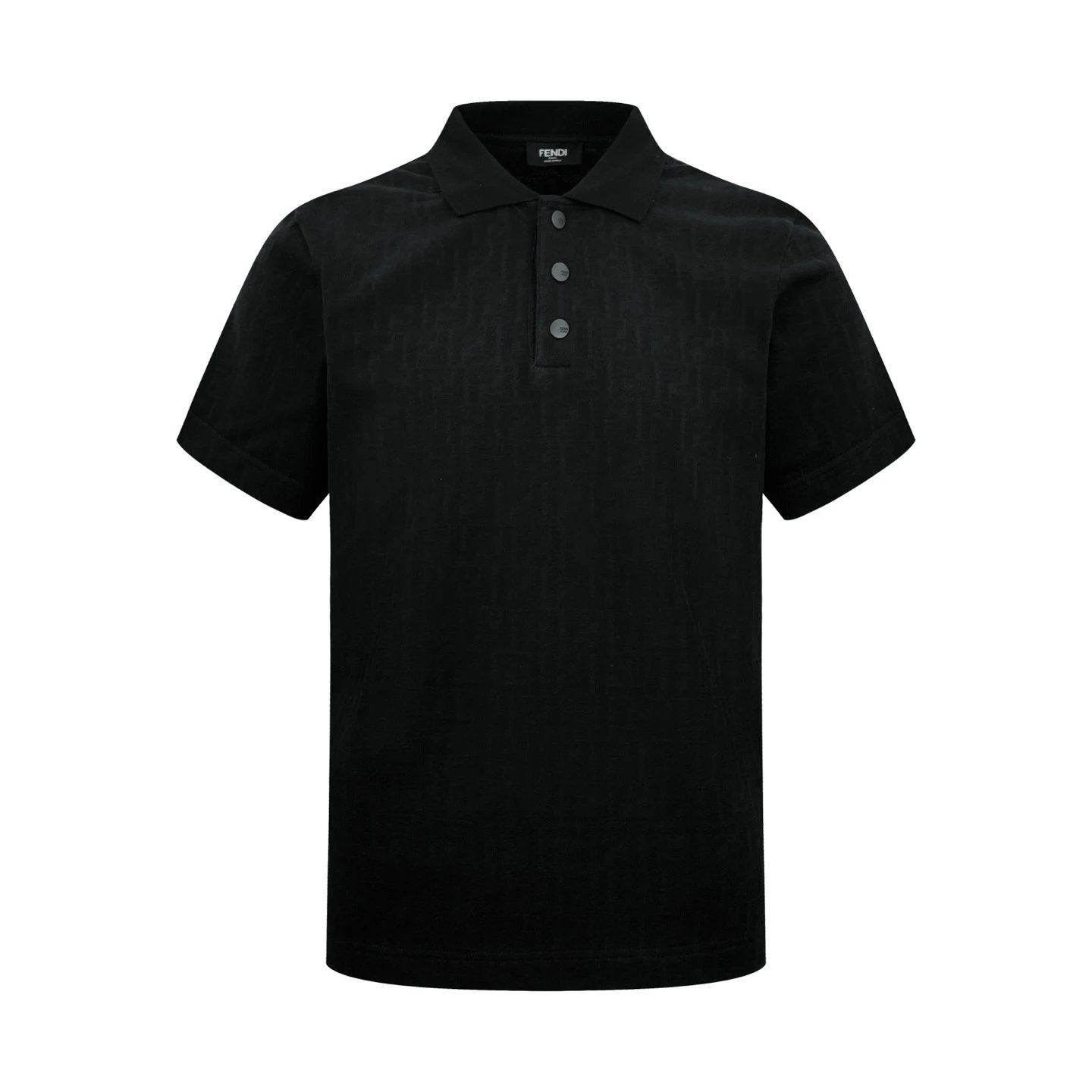 Fendi Black Polo Shirt