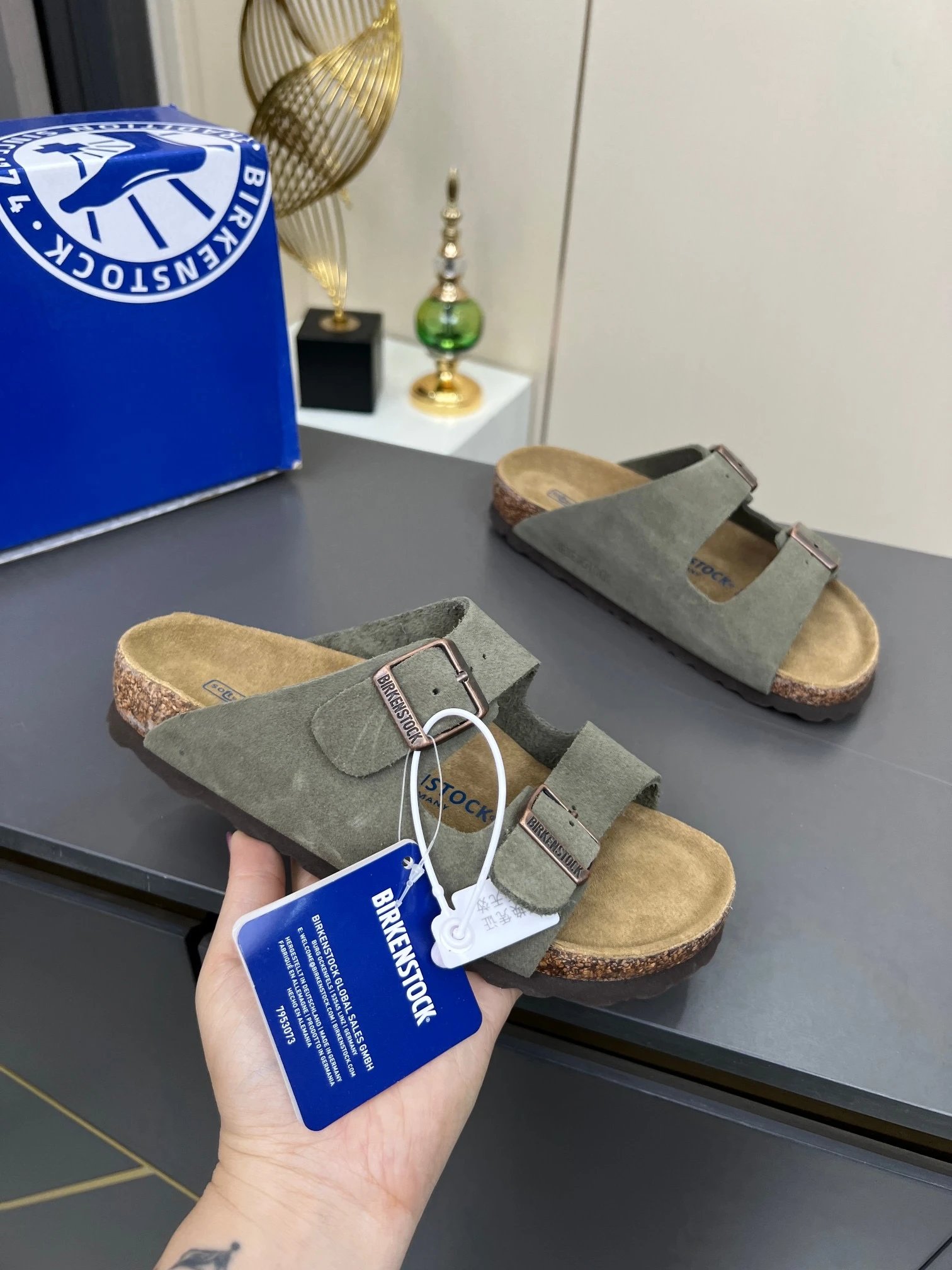 Birkenstock Arizona Olive Sandals