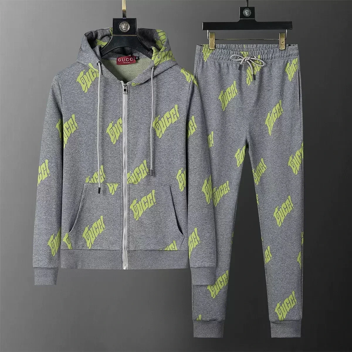 Gucci Gray Green Tracksuit