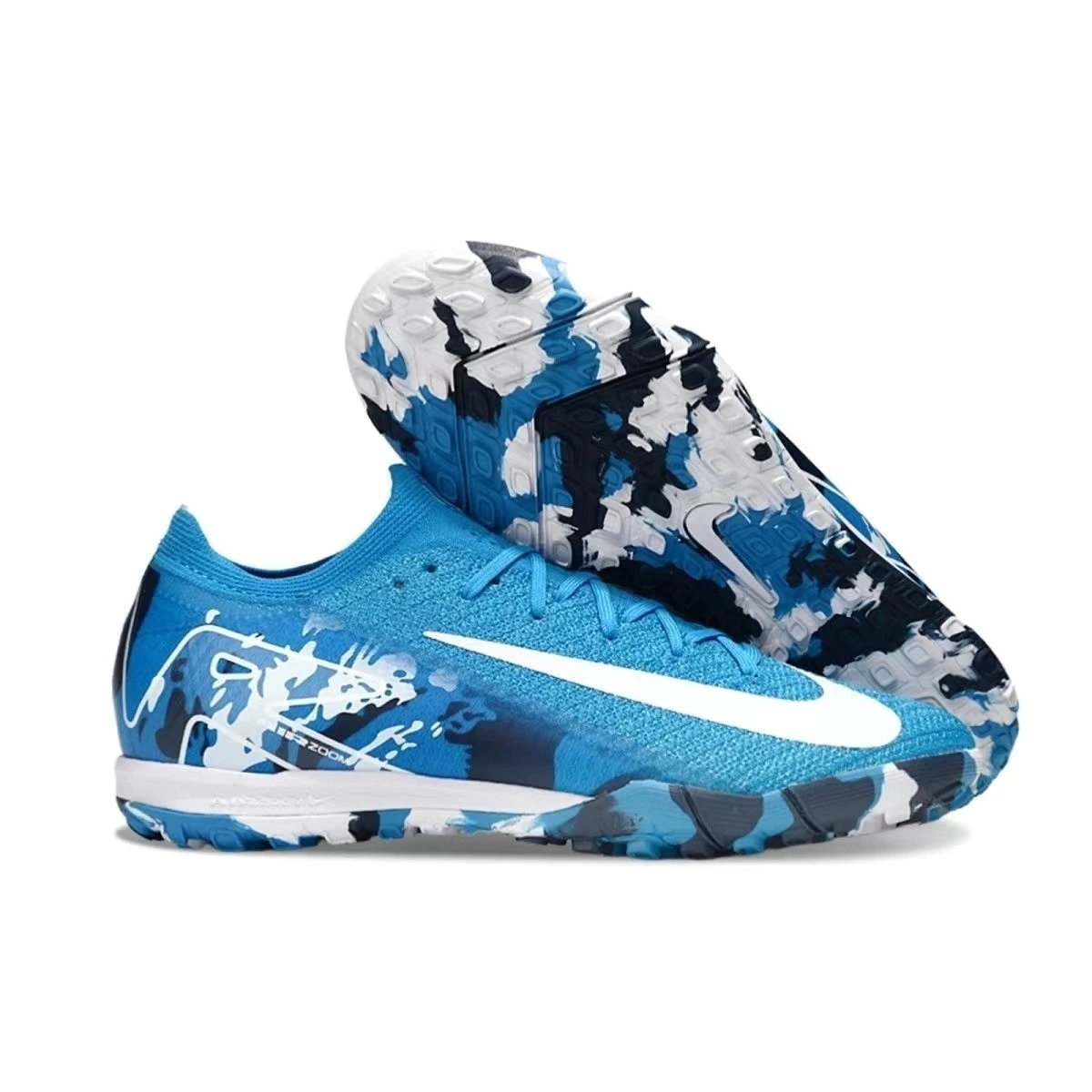 Nike Mercurial Superfly VII Blue Camo Turf Soccer Cleats