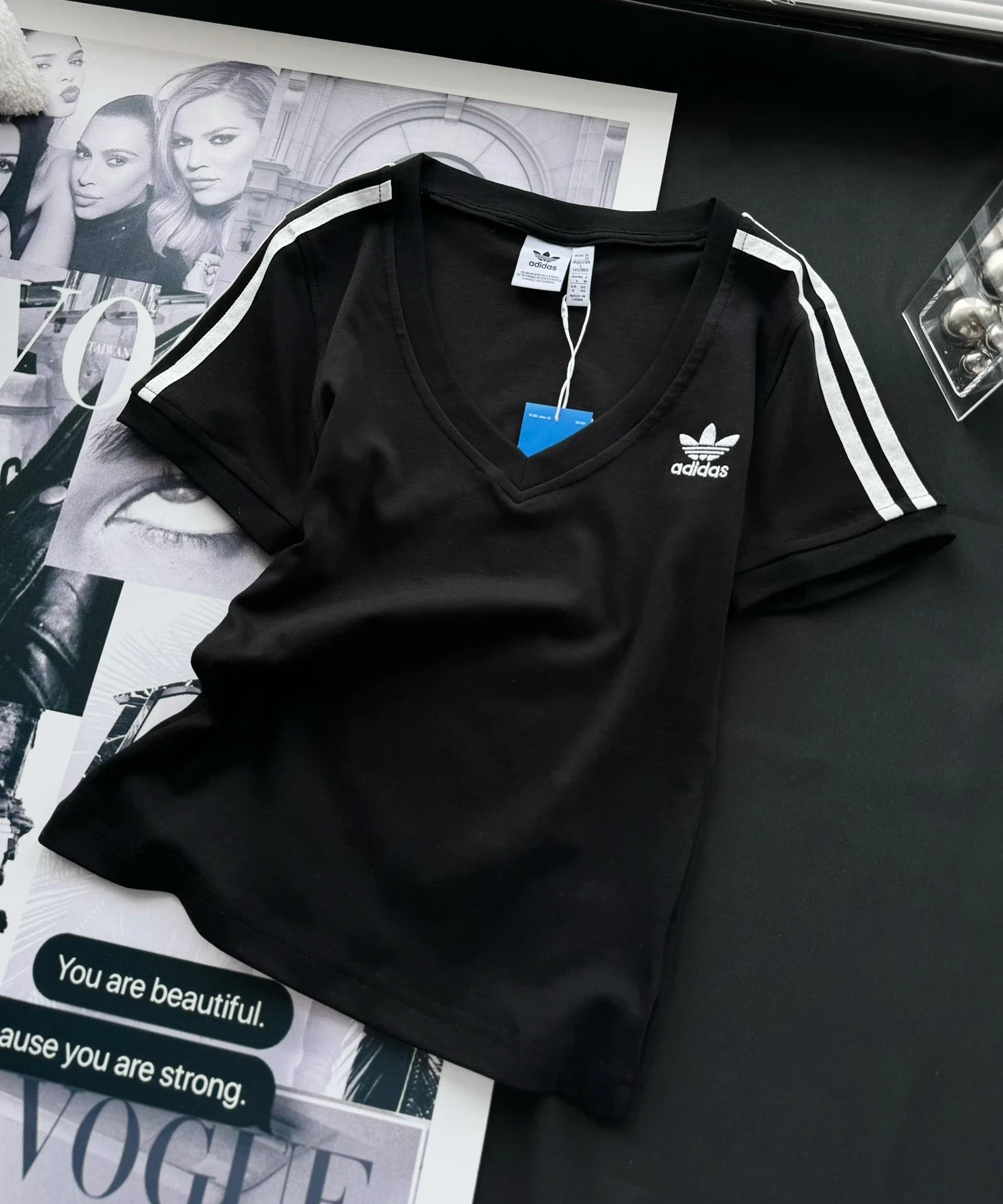 Adidas Black T-Shirt