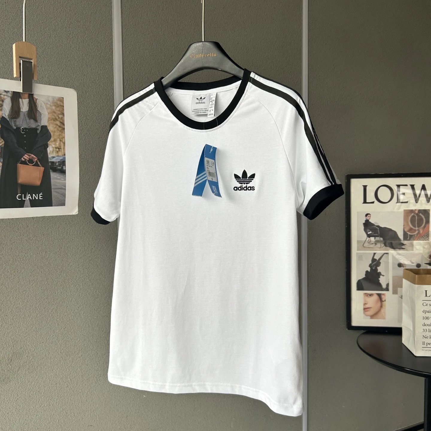 Adidas White T-Shirt