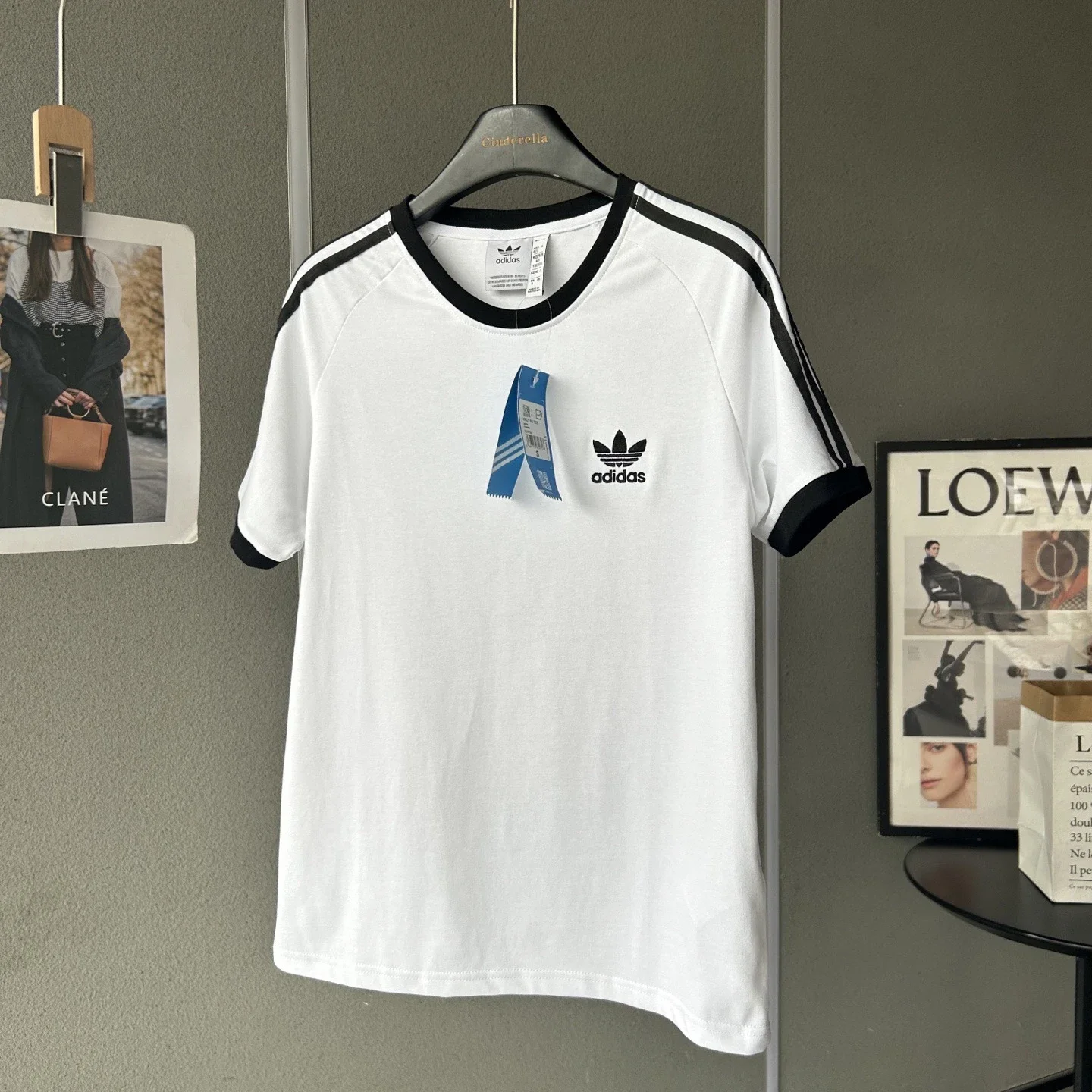 Adidas White T-Shirt
