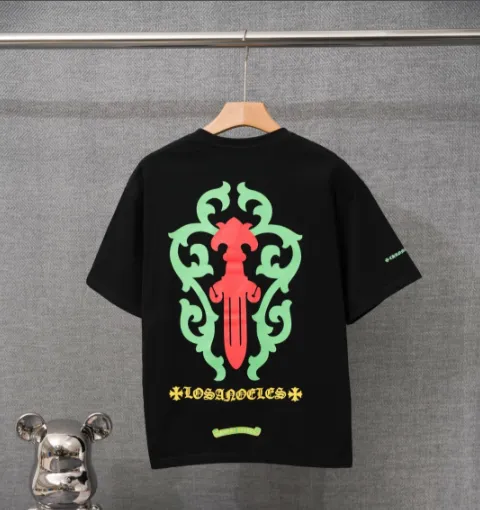 Chrome Hearts Heart Script Graphic T-Shirt White - 6