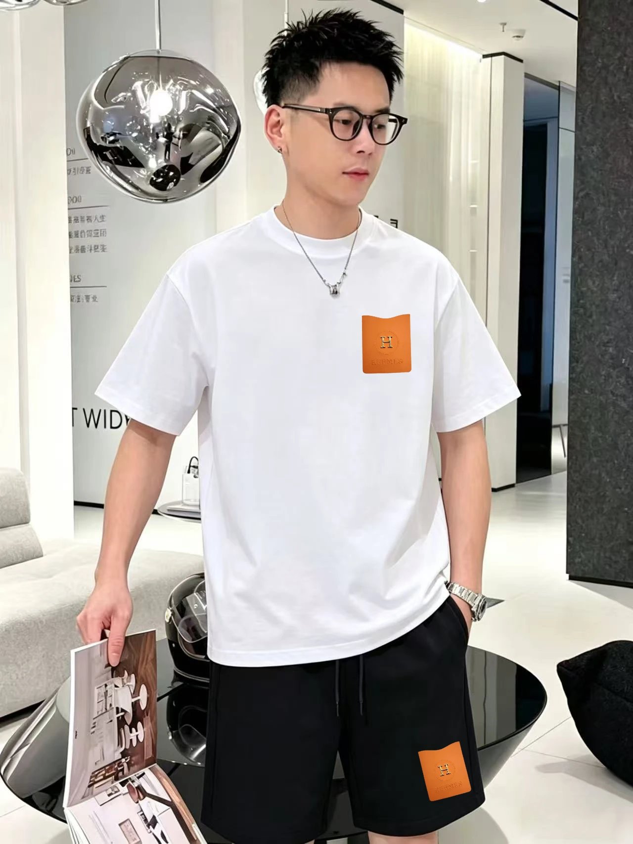 Hermès White T-Shirt