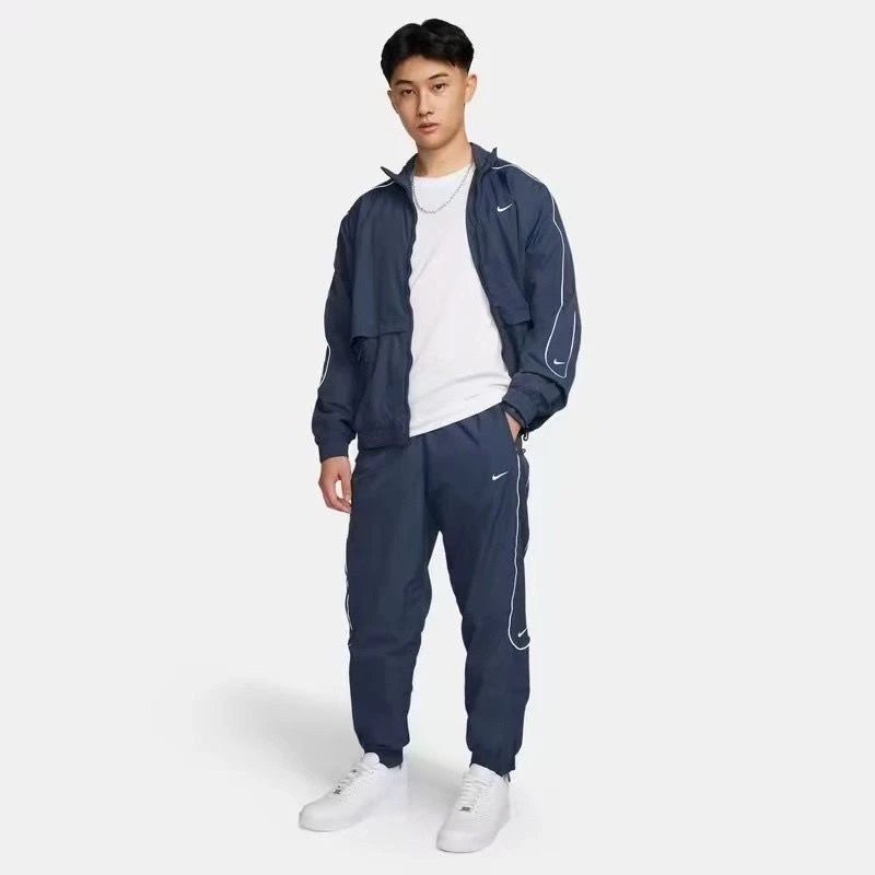 Nike Swoosh Navy Pants