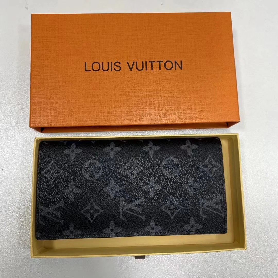 Louis Vuitton Monogram Black Wallet