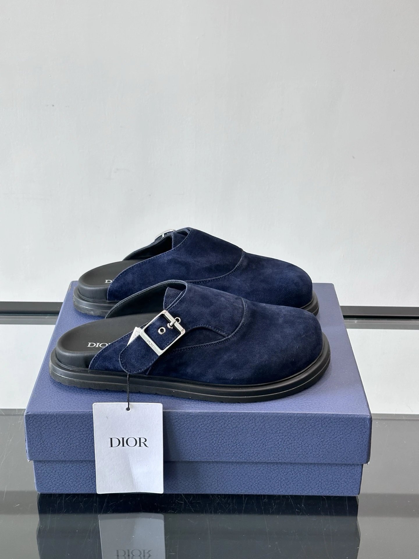 Dior Blue Slippers