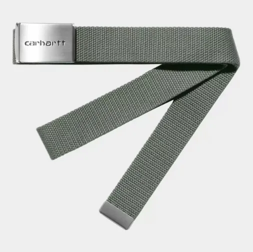 Carhartt Work In Progress Carhartt WIP Web Belt Olive Green Canvas Belt Belts - 1