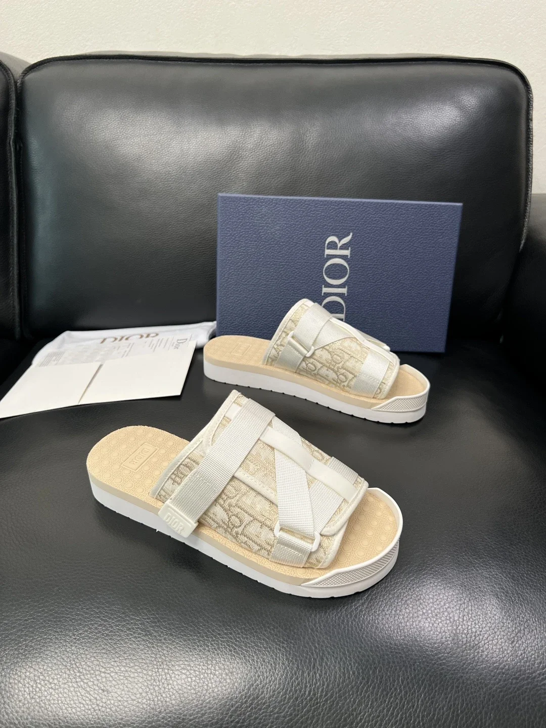 Dior Oblique Beige Sandals