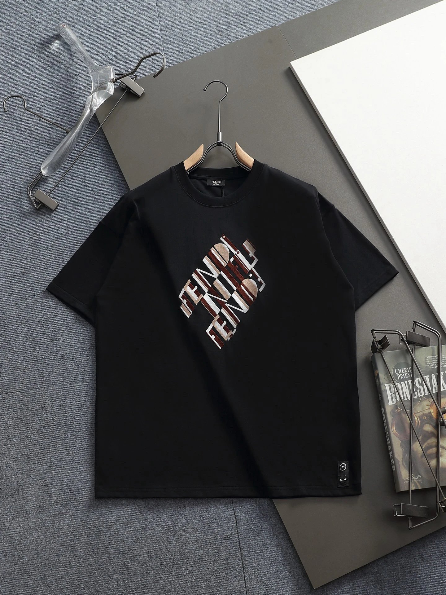 Fendi Black T-Shirt