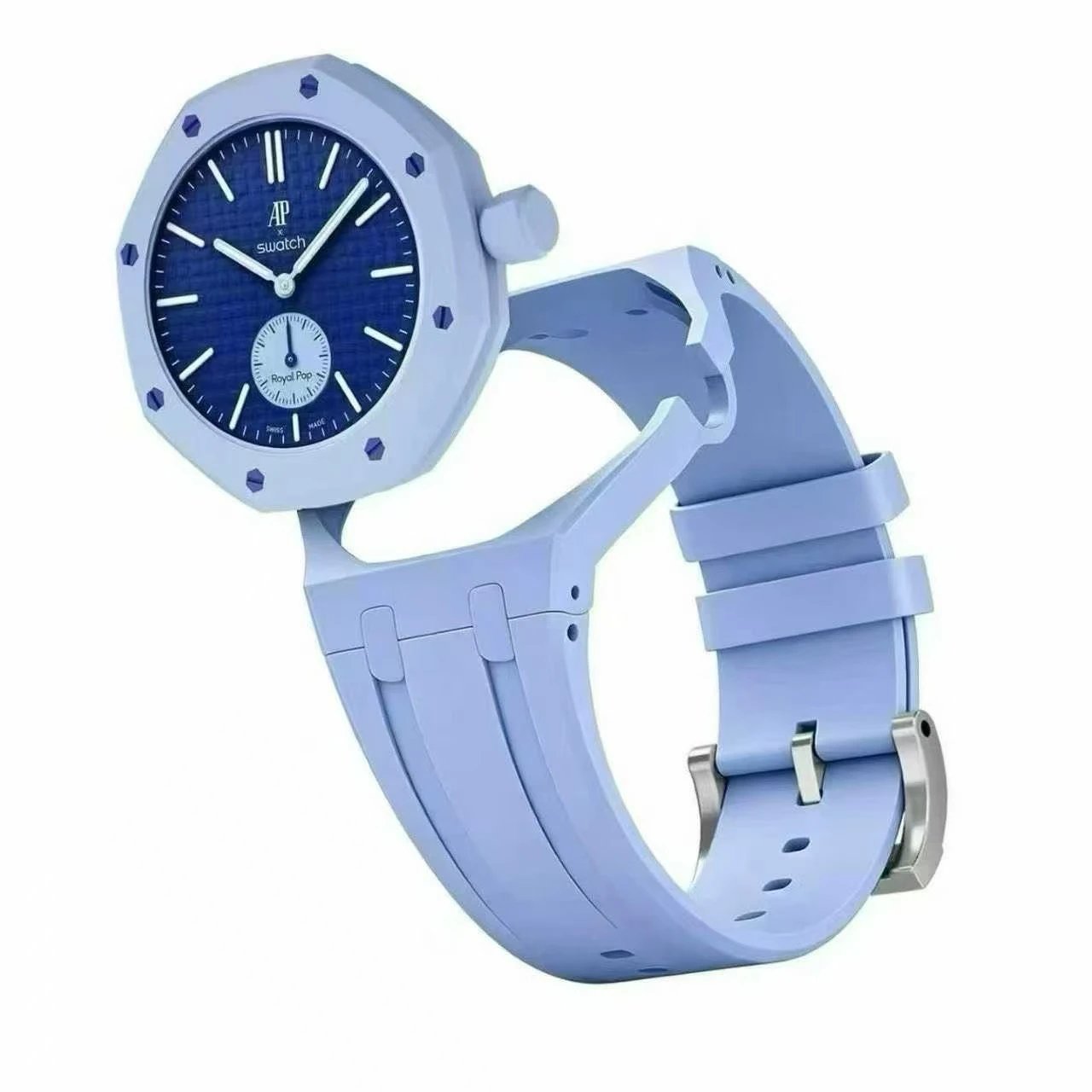Audemars Piguet Royal Oak Blue Chronograph Automatic Watch