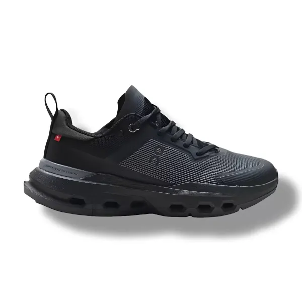 On Cloudmonster Black Sneakers Running Shoes - 1