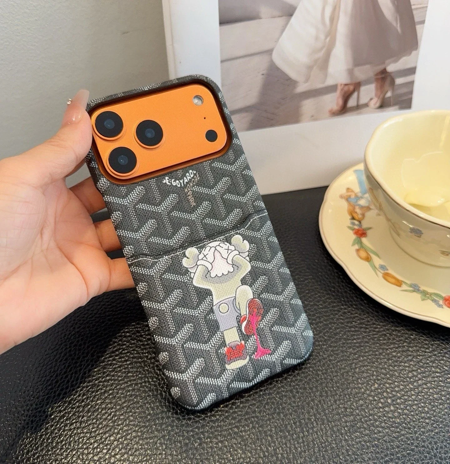 Goyard Grey Case