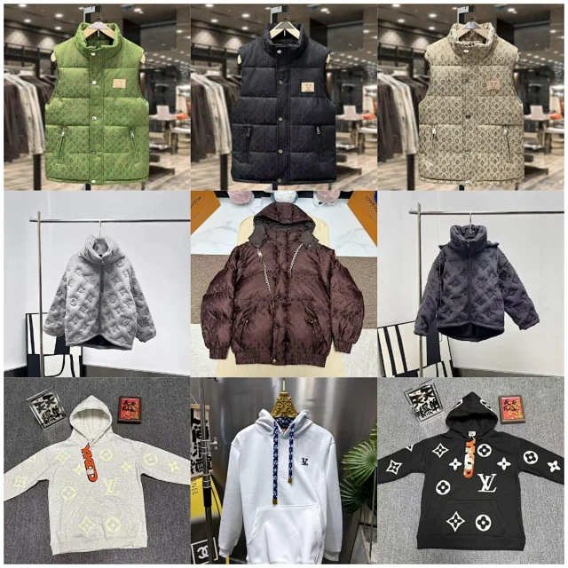 Louis Vuitton Jackets Hooded Monogram Padded Jacket product detail image 1