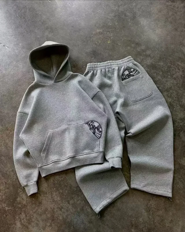 Unbranded Jackets Hooded zip-up sherpa fleece jacket with contrast raglan sleeves product detail image 2
