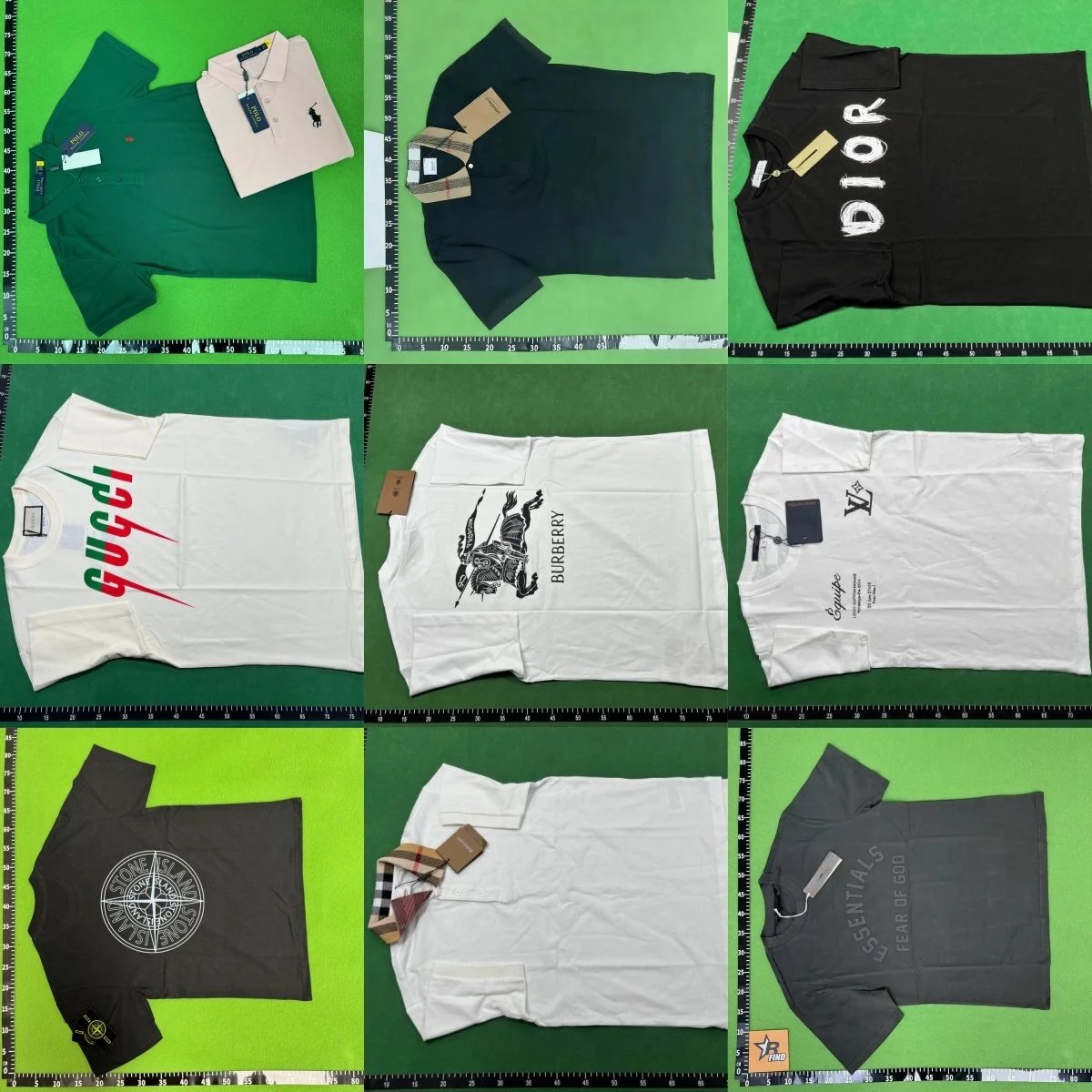 Large collection of trendy T-shirts