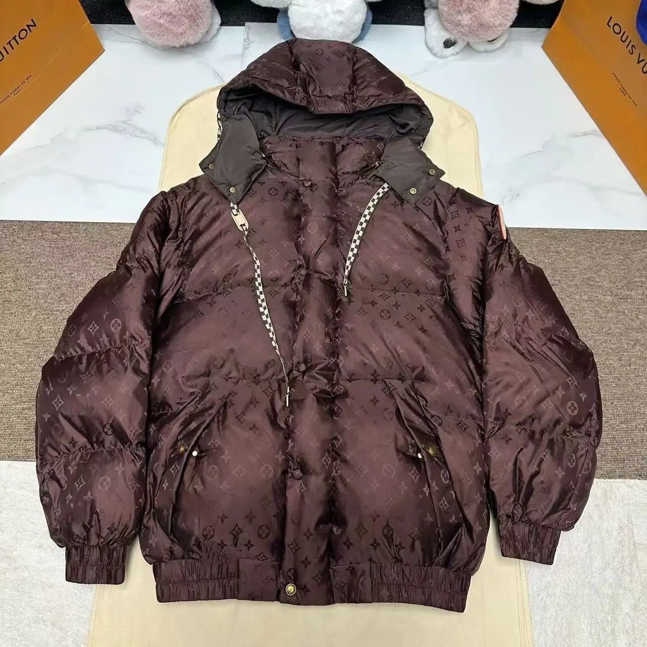 Red Down Jacket