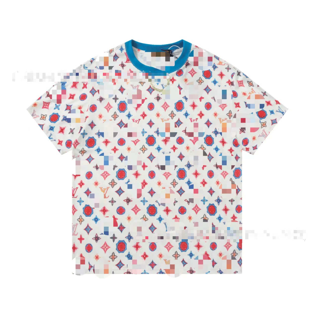 short-sleeved trendy brand foreign trade European-style donkey brand round-neck loose T-shirt