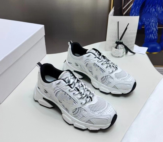 CD color matching height increasing sports shoes mesh casual fashion all-match for women